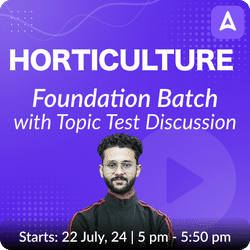 Horticulture Foundation Batch with Topic Test  Discussion | Hinglish | Online Live Classes by Adda 247